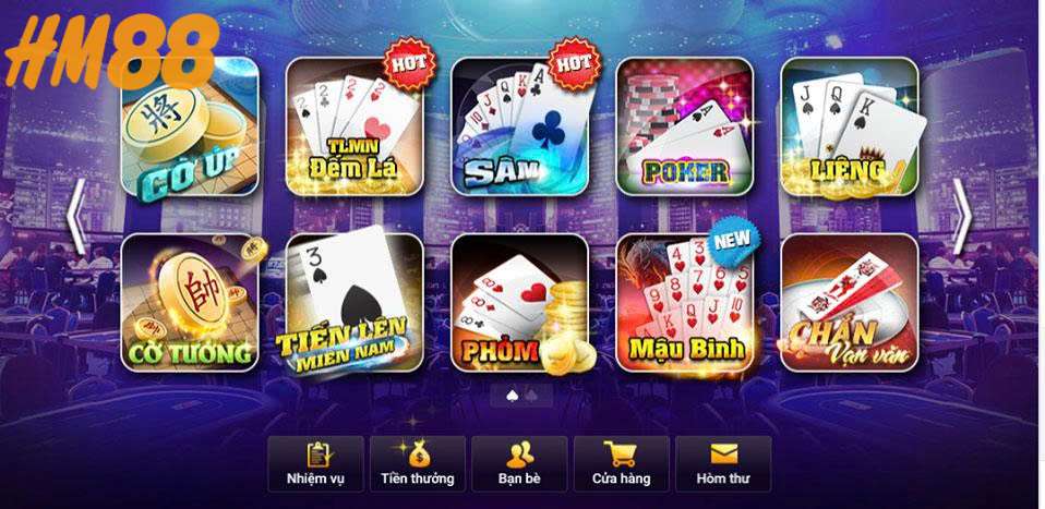 Nhiều tựa game đa dạng cho người chơi lựa chọn